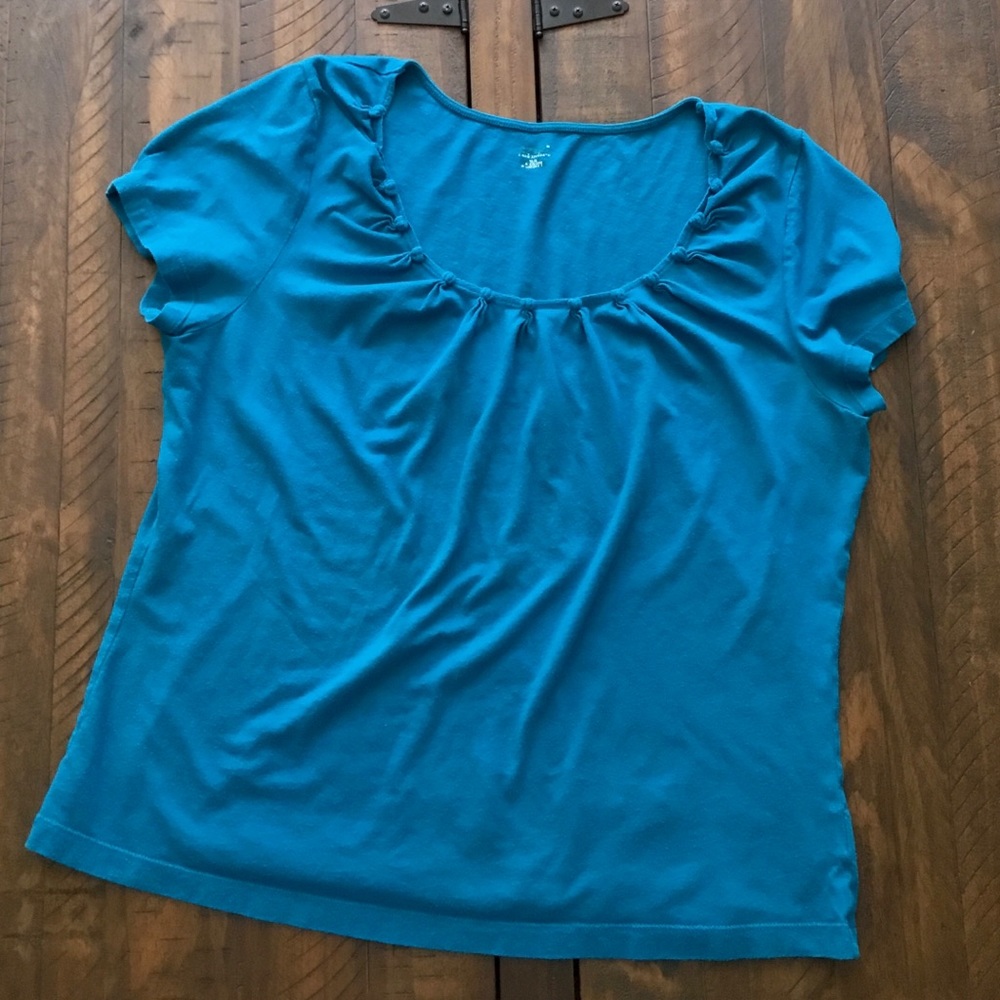 A.N.A. Teal Soft Tee